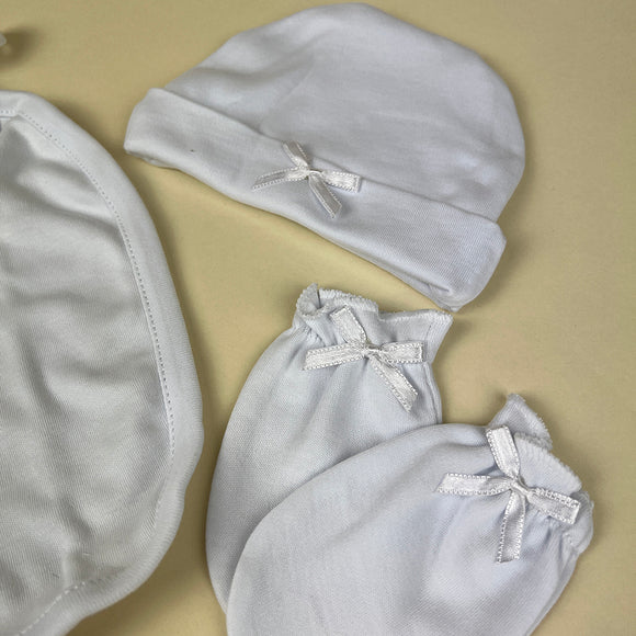 Couche Tot Baby Grow Set CT4041 White Accessories