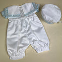 Couche Tot Baby Grow Suit 502 White Blue