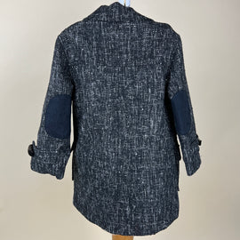 Couche Tot Boys Coat Set 9208 Black Grey Back