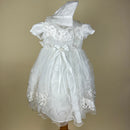 Couche Tot Christening Dress 7123 White
