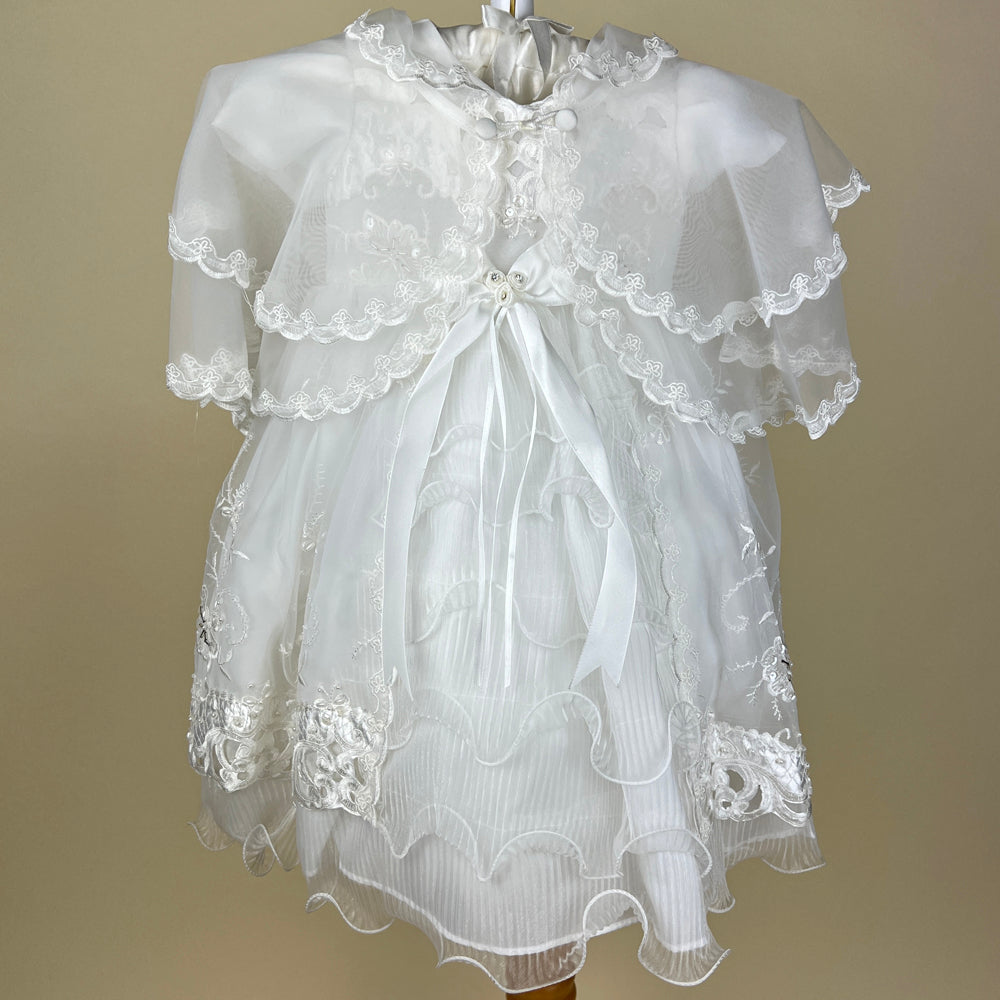 Couche Tot Christening Dress 7123 White