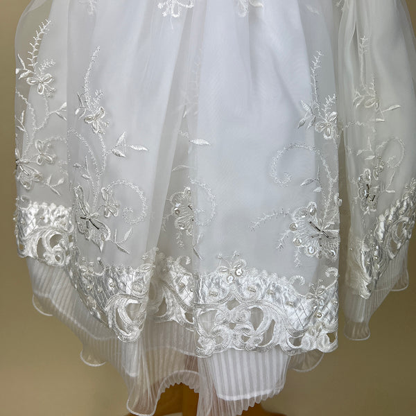 Couche Tot Christening Dress 7123 White Detail