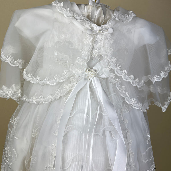 Couche Tot Christening Dress 7123 White