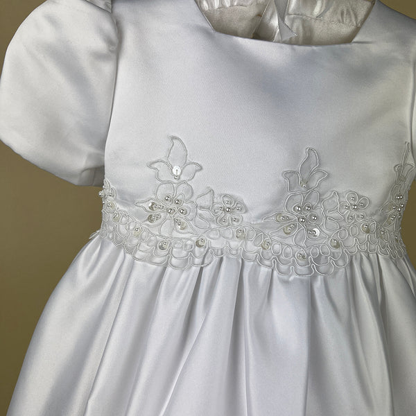 Couche Tot Christening Dress B8068 White Detail