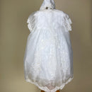 Couche Tot Christening Dress CHR180 Ivory Back
