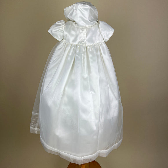 Couche Tot Christening Gown 8202 Ivory Back