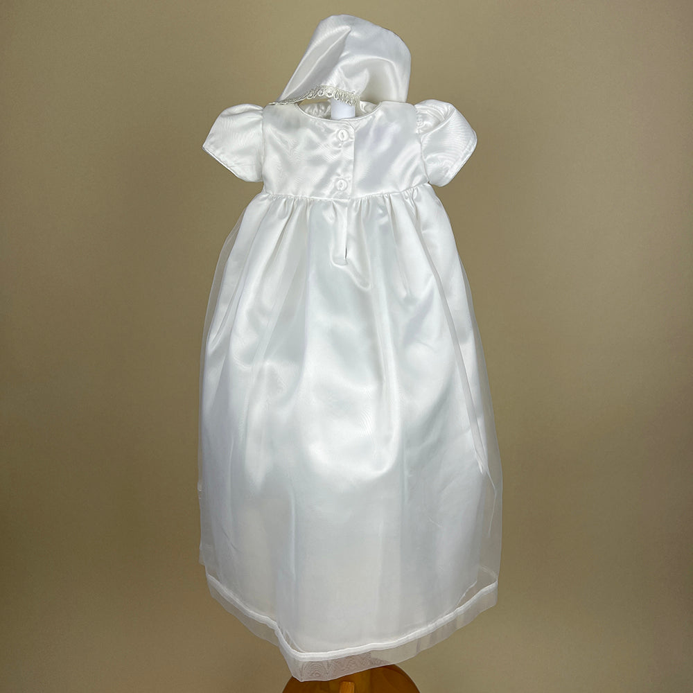 Couche Tot Christening Gown 8202 White Back