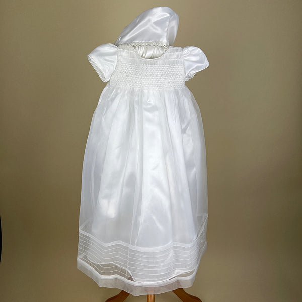 Couche Tot Christening Gown 8202 White