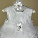 Couche Tot Christening Party Dress 123073 White Detail