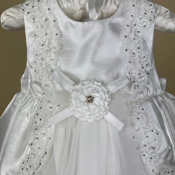 Couche Tot Christening Party Dress 14393 Ivory Detail