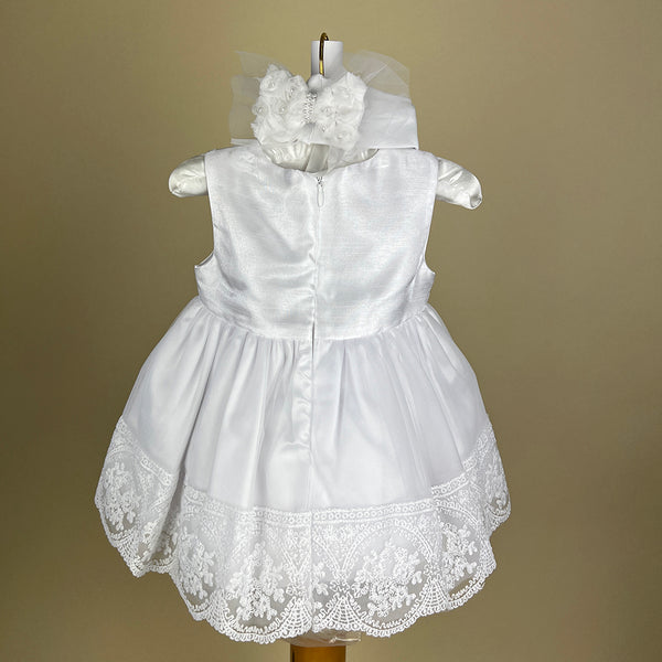 Couche Tot Party Dress 082 White Back