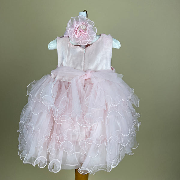 Couche Tot Party Dress 123038 Pink Back