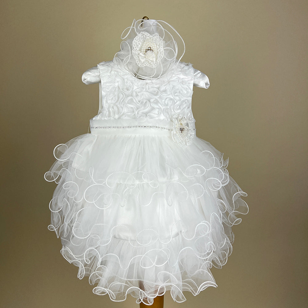 Couche Tot Party Dress 123038 White