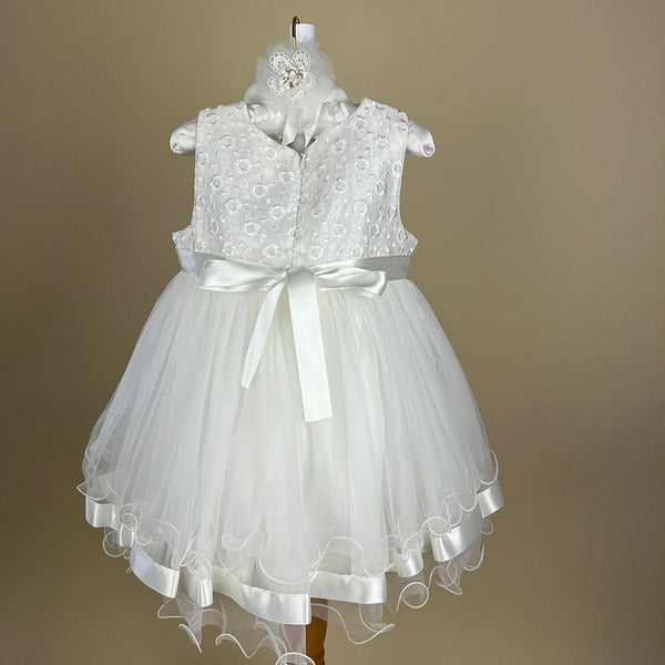 Couche Tot Party Dress 123054 Ivory Back