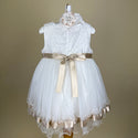 Couche Tot Party Dress 123054 Ivory Beige Back