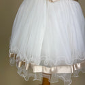 Couche Tot Party Dress 123054 Ivory Beige Detail Bottom