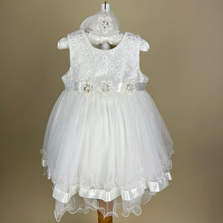 Couche Tot Party Dress 123054 Ivory