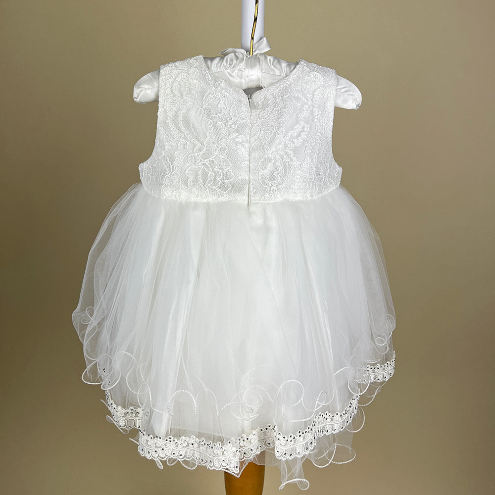 Couche Tot Party Dress 14395 Ivory Back