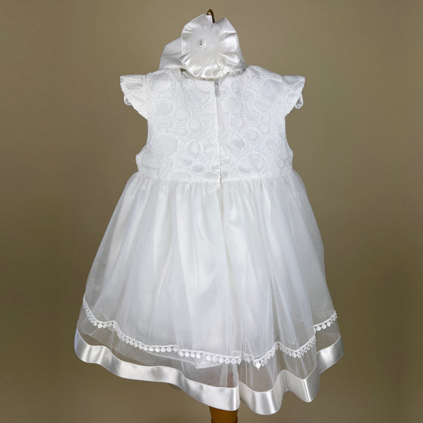Couche Tot Party Dress 14396 Ivory Back