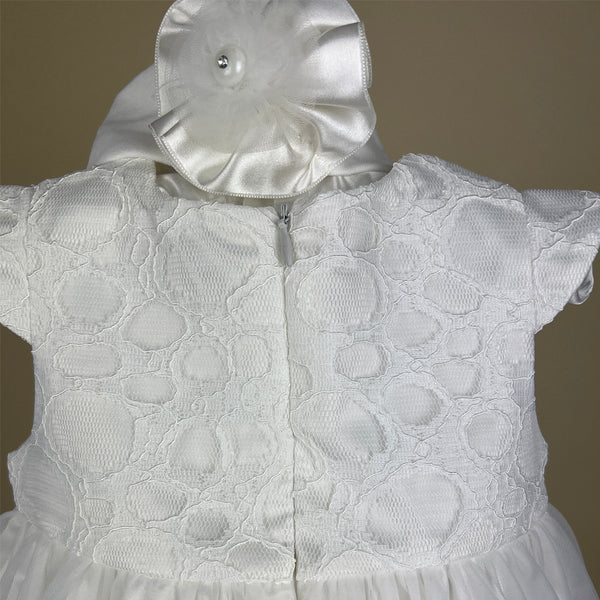 Couche Tot Party Dress 14396 Ivory Detail Back
