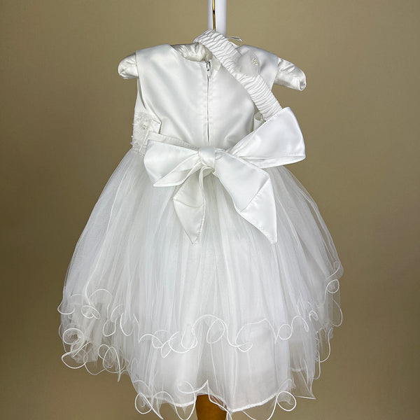 Couche Tot Party Dress 3561 Ivory Back