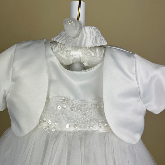 Couche Tot Party Dress 3561 Ivory Detail Top