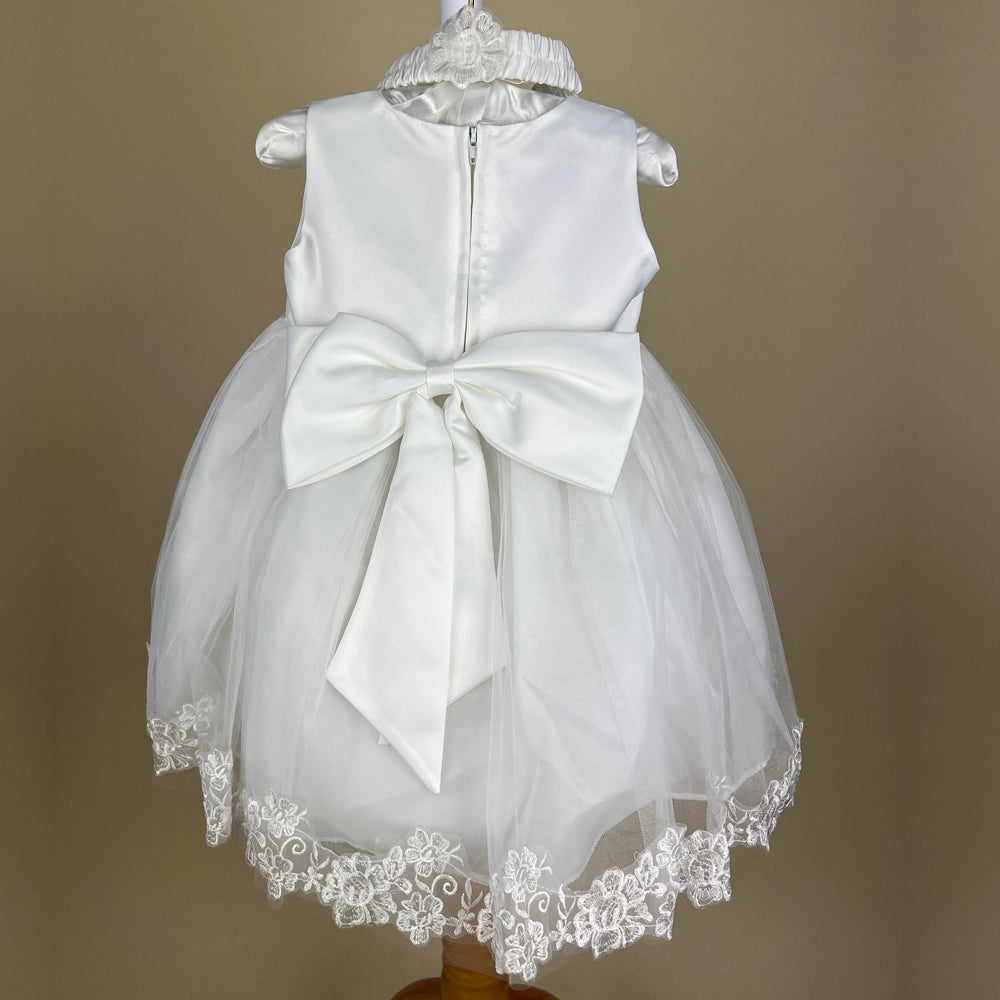 Couche Tot Party Dress 3562 Ivory Back