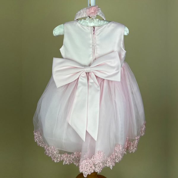 Couche Tot Party Dress 3562 Pink Back