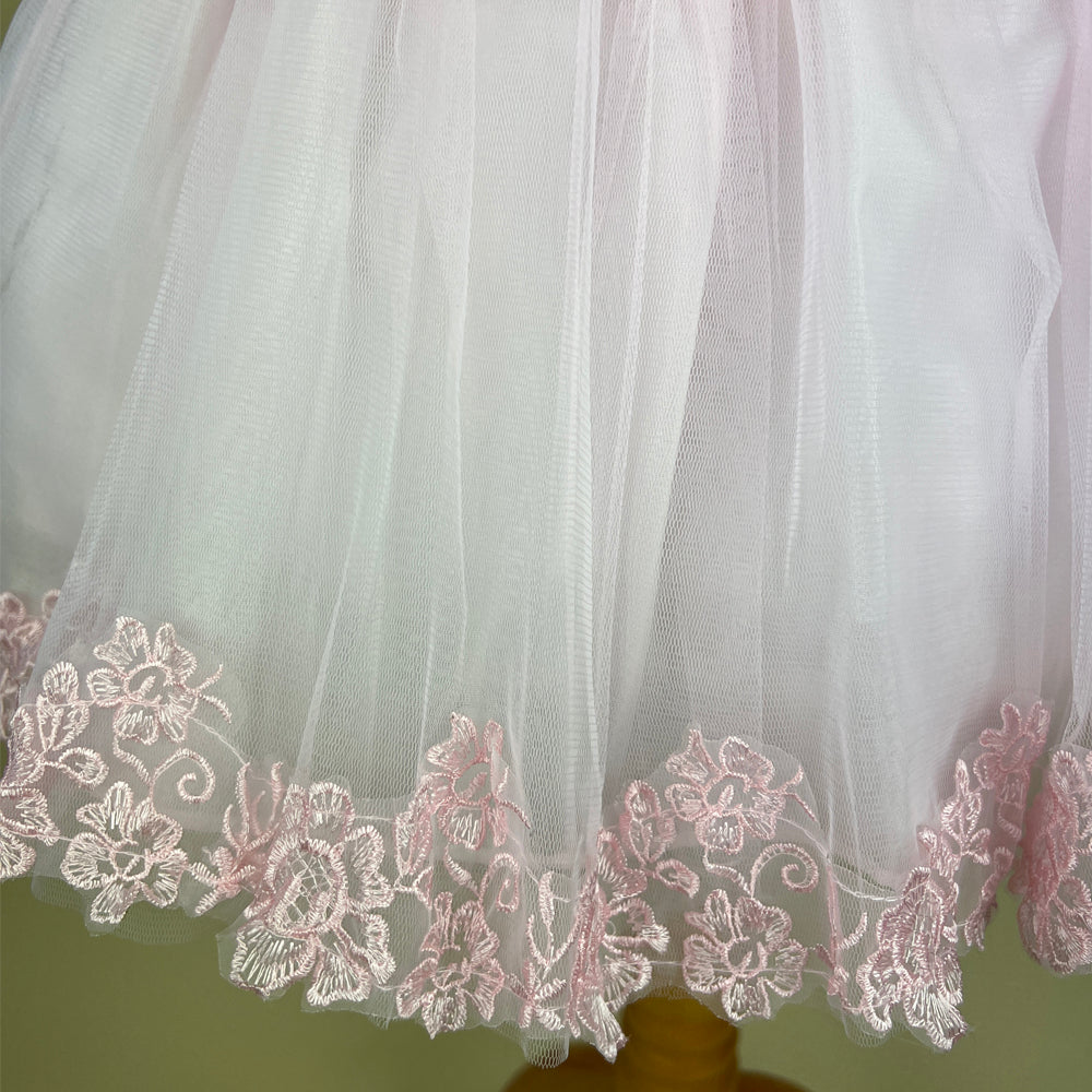 Couche Tot Party Dress 3562 Pink Detail Bottom