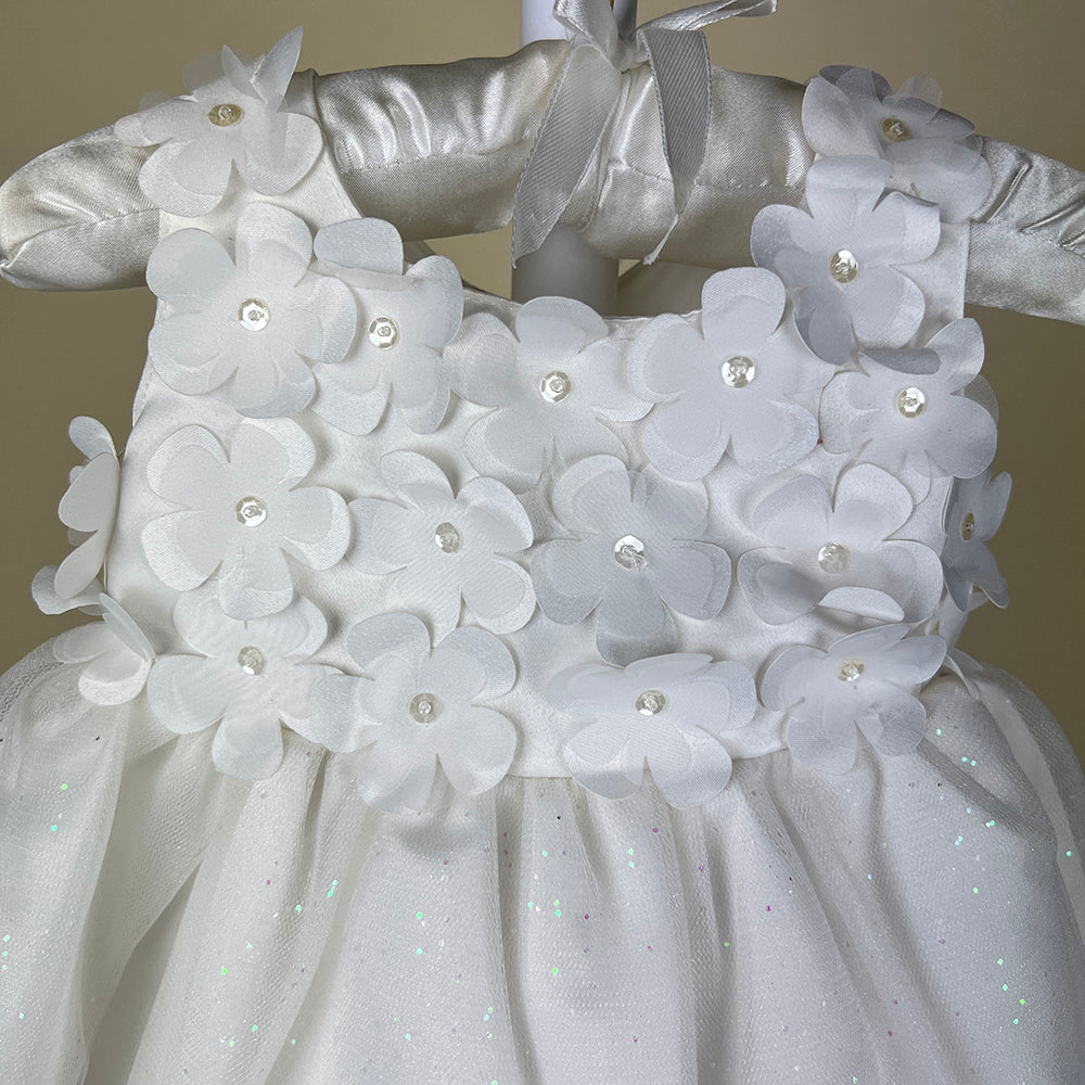 Couche Tot Party Dress 61021 Ivory Detail