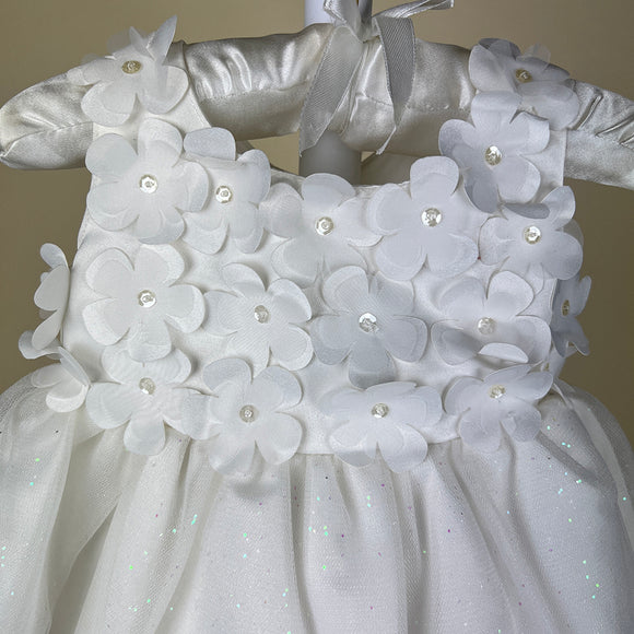 Couche Tot Party Dress 61021 Ivory Detail