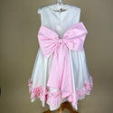 Couche Tot Party Dress CS412 White Pink Back