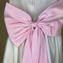 Couche Tot Party Dress CS412 White Pink Back Detail