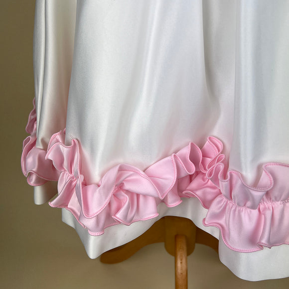 Couche Tot Party Dress CS412 White Pink Detail