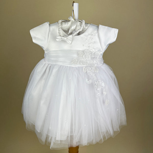 Couche Tot Party Dress SE02 White