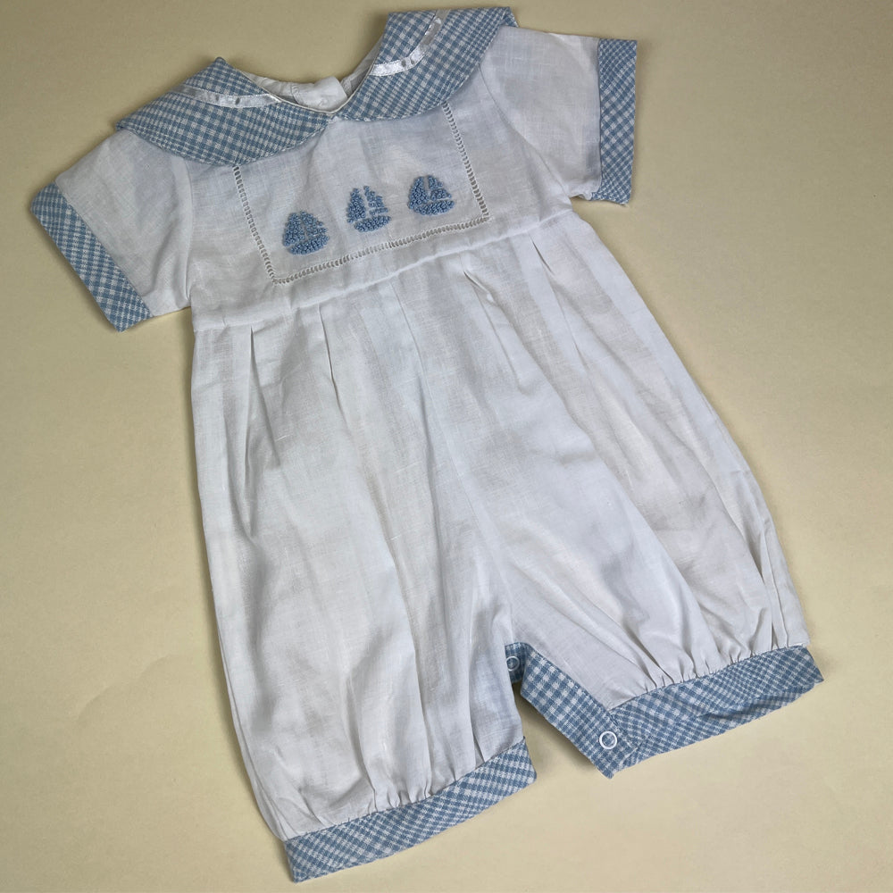 Couche Tot Romper 30920 White Blue