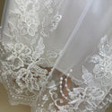 DE4219_01 Delicate Elegance Christening Gown Bottom Detail