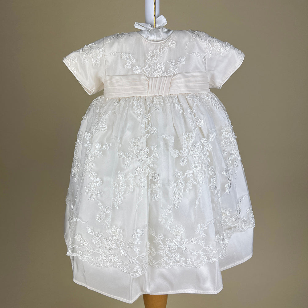 DE4241B Delicate Elegance Christening Dress