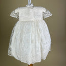 DE4247 Delicate Elegance Christening Dress
