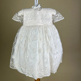 DE4247 Delicate Elegance Christening Dress
