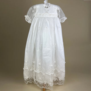 DE4266 Delecate Elegance Christening Gown