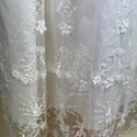 DE4267 Delicate Elegance Christening Gown Bottom Detail