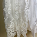 DE4291GP Delicate Elegance Christening Gown Bottom Detail