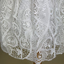 DE4301 Delicate Elegance Christening Dress Bottom Detail