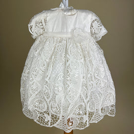 DE4301 Delicate Elegance Christening Dress