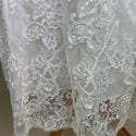 DE4312 Delicate Elegance Christening Gown Bottom Detail