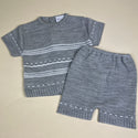 Dandelion 2 Piece T-Shirt Shorts Set A2485 Grey