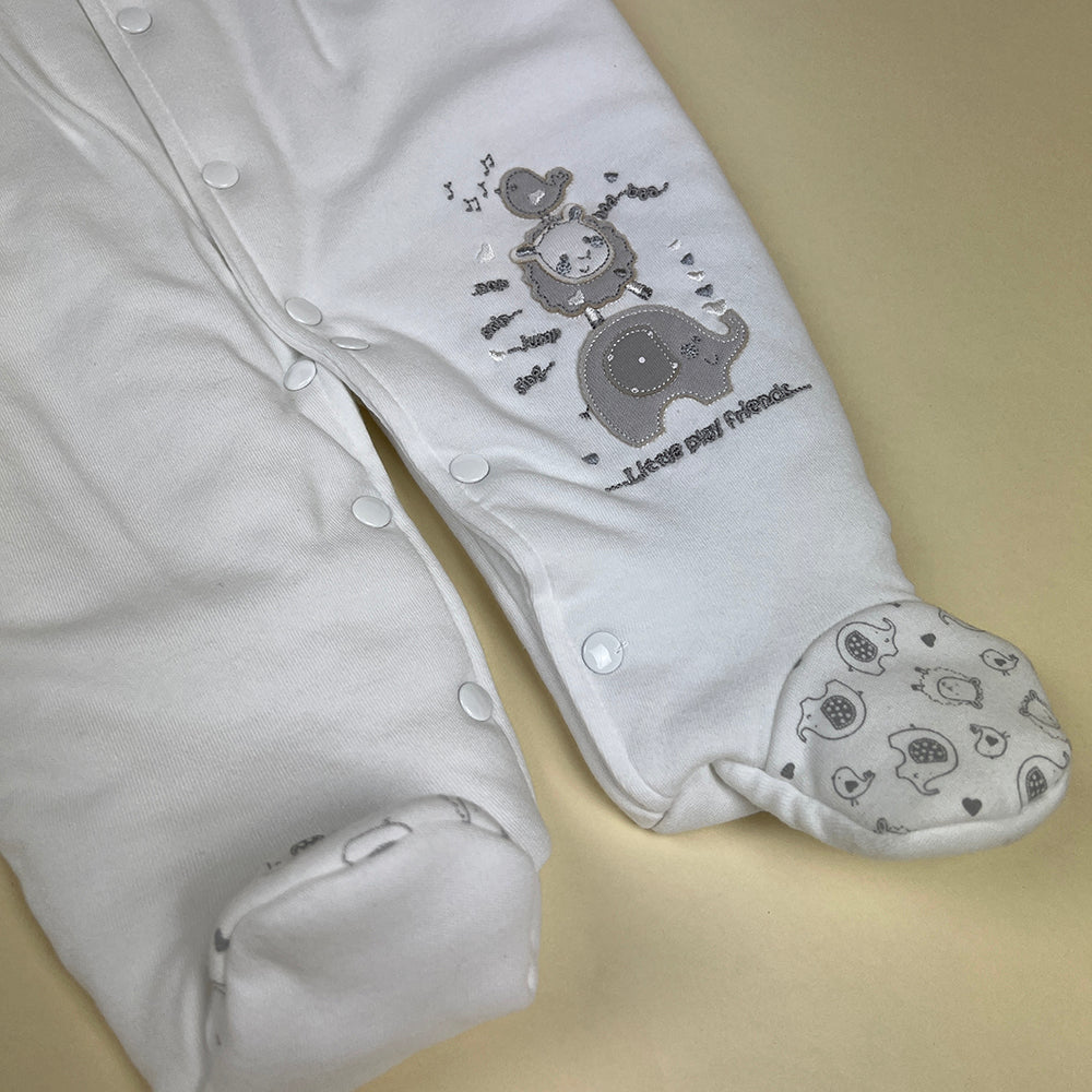 Dandelion Pram Suit AV2367 White