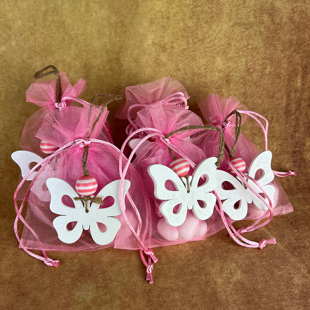     FB1B1 Christening Favours Bonbonieres Pink