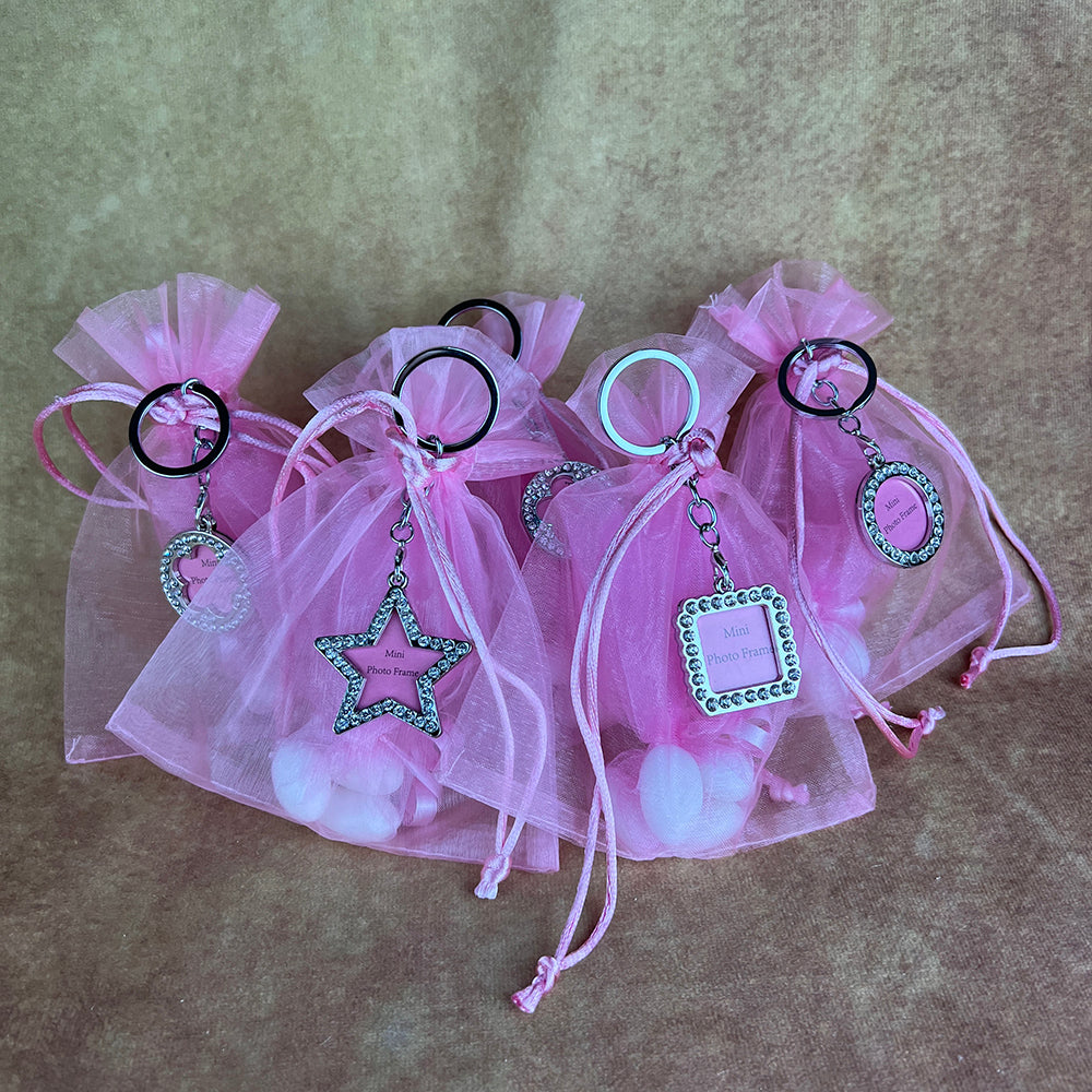 FB1KR03 Christening Favours Bonbonieres Pink